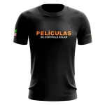 Camiseta Preta - Películas de Controle Solar